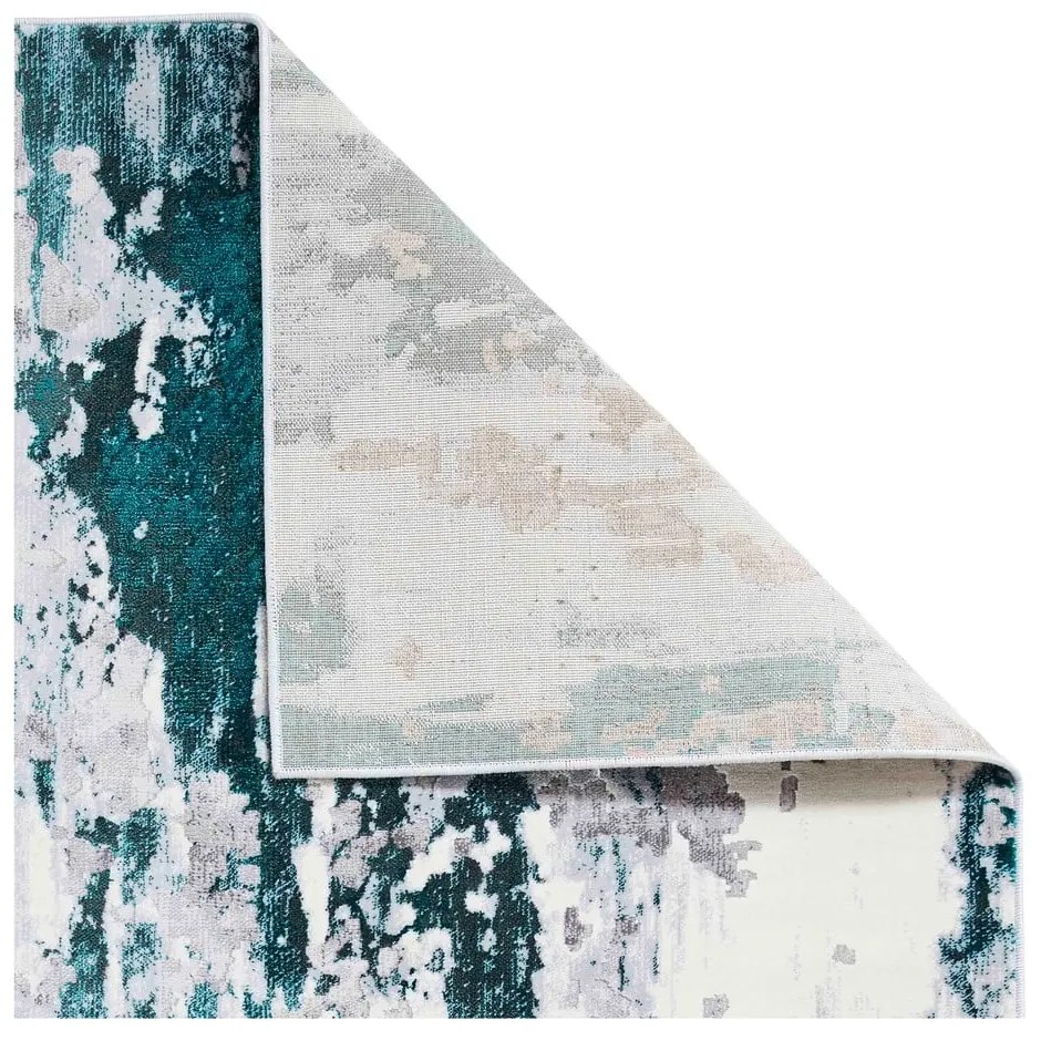 Apollo szürke-zöld szőnyeg, 160 x 220 cm - Think Rugs