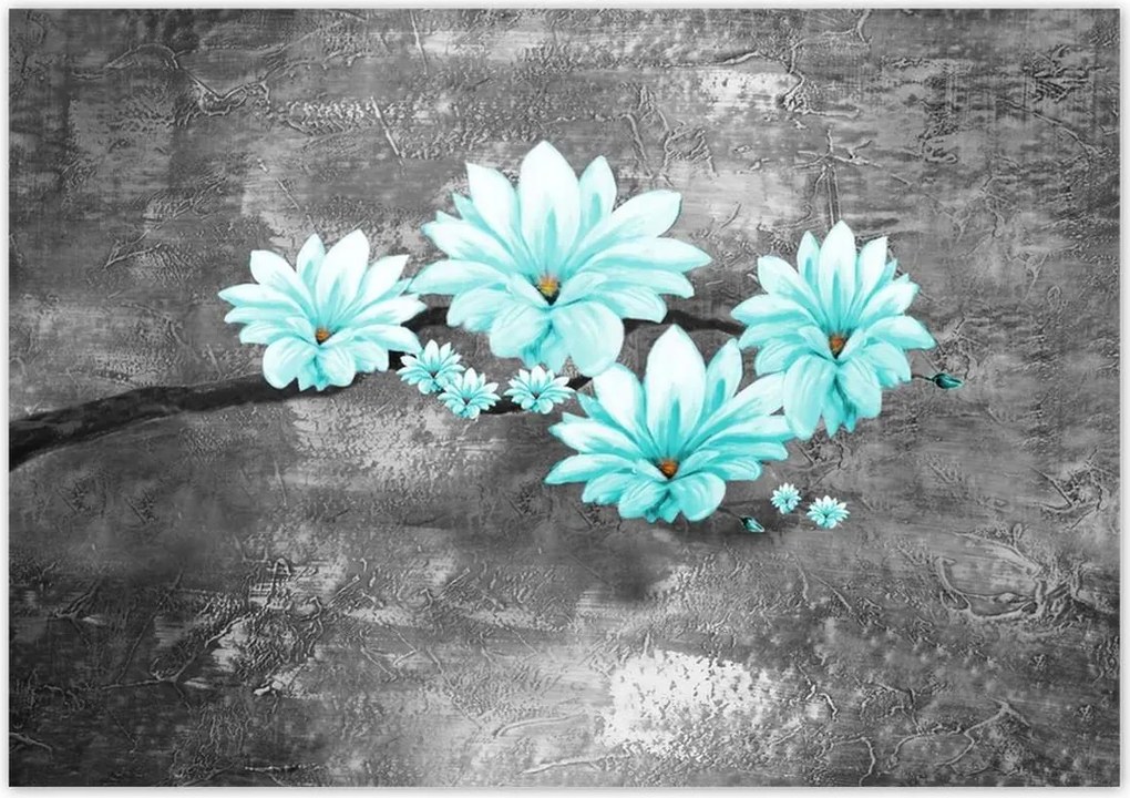 Poszterek 100x70 Türkiz magnólia