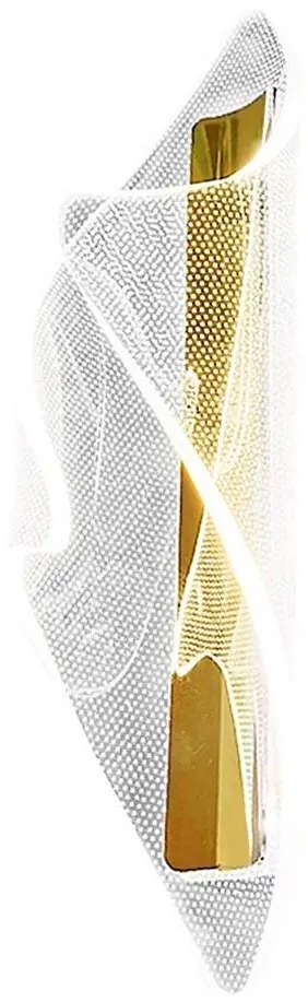 LED Fali lámpa LARGO LED/8W/230V arany