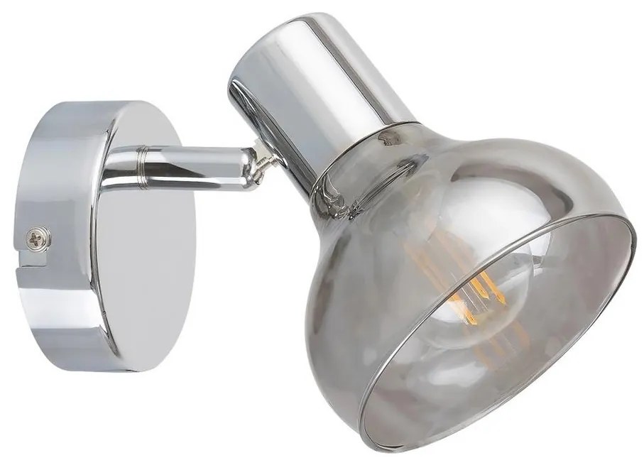 Rabalux 5555 - Fali lámpa HOLLY 1xE14/40W/230V fényes króm