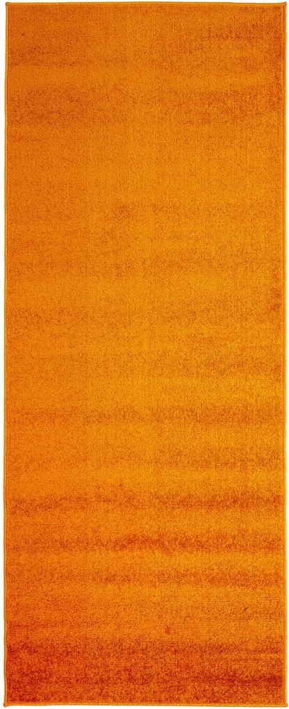 Szőnyeg Fríz 70x200 Egyszínű Divatos Narancs