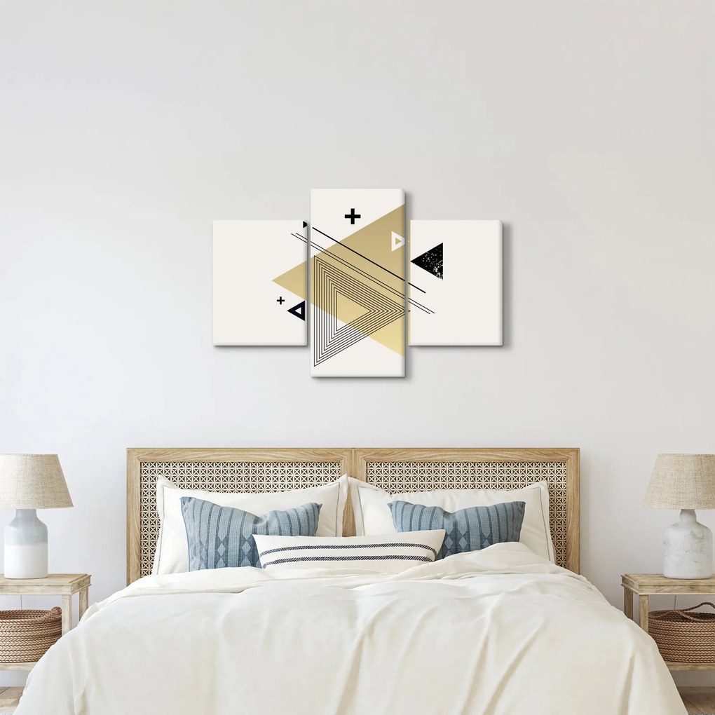Kép - Geometriai formák N⁰4 (90x60 cm)