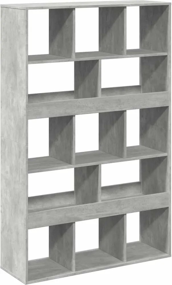 vidaXL betonszürke szerelt fa térelválasztó 100 x 33 x 156,5 cm