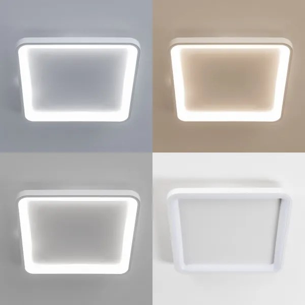 Brilagi - Dimmelhető LED mennyezeti lámpatest FALCON SLIM LED/50W/230V 50x50 cm fehér +távirányító