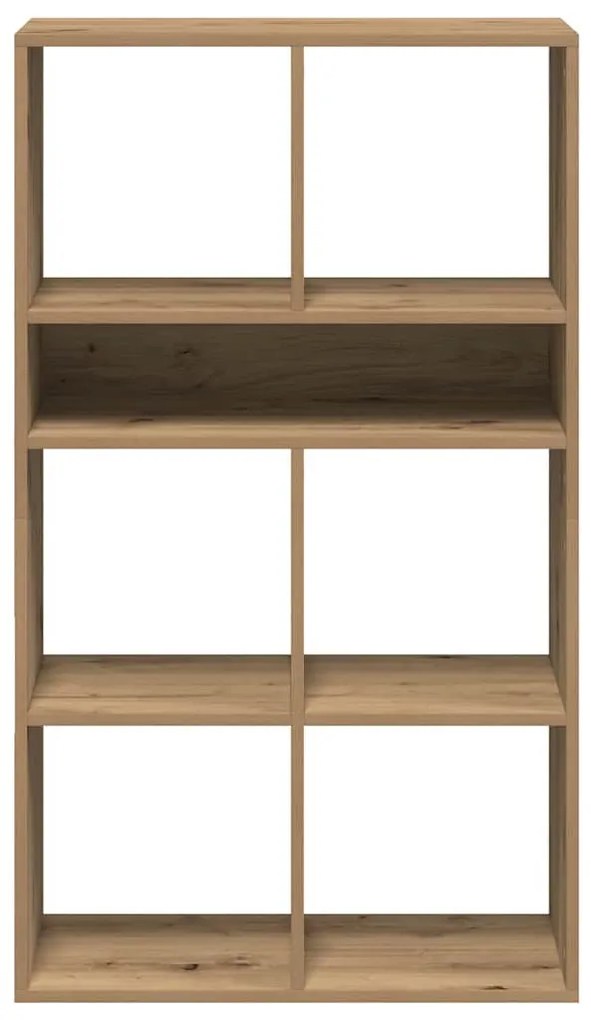 könyvszekrény kézműves tölgy 66x31x112 cm szerelt fa