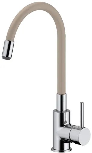 Ceramia S-Line Pro mosogató csaptelep szilikon karral bézs/króm SIKOBSLPRO290BE