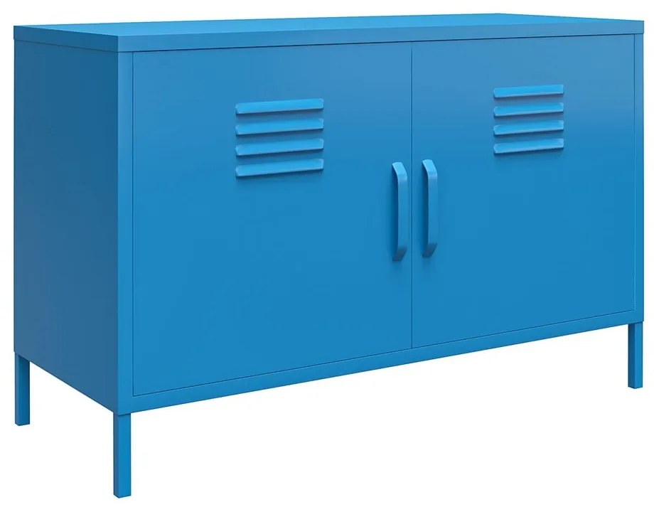 Cache kék fém szekrény, 100 x 64 cm - Novogratz