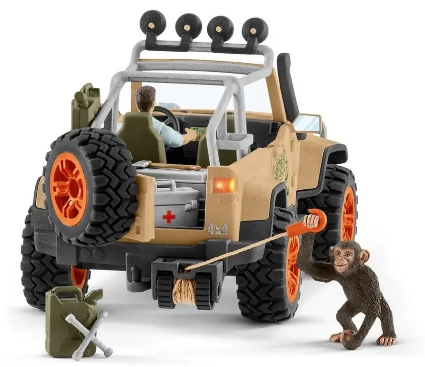 Schleich 42410 4 x 4 Terepjáró csörlővel