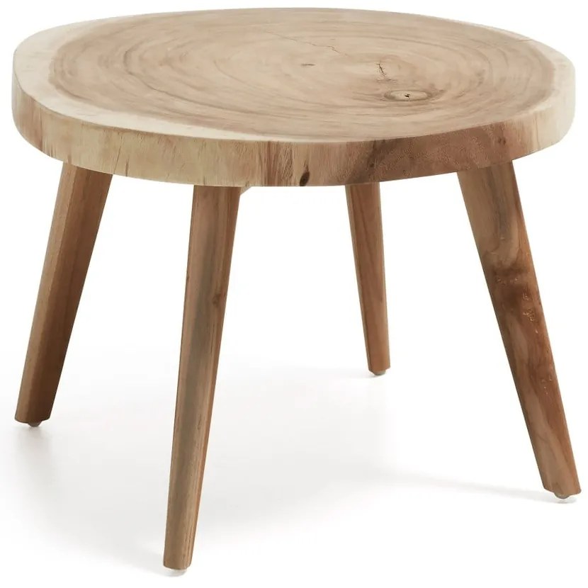 Munggurfa kerek tárolóasztal ø 65 cm Wellcres – Kave Home