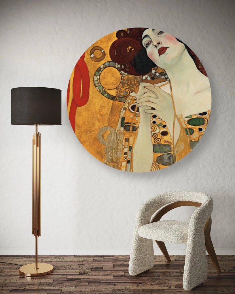 Gario Kerek vászonkép Gyönyörû nõ - Gustav Klimt, reprodukció Méret: 60 x 60 cm