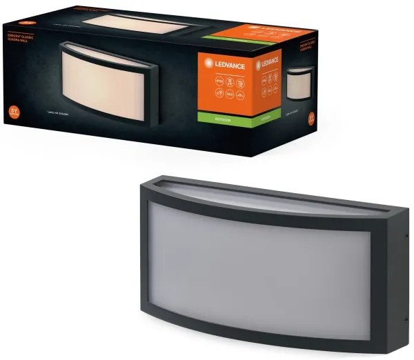 Ledvance - Kültéri fali lámpa CUADRA 1xE27/40W/230V IP65