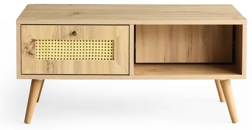 SIDYMA konferenciás asztal 45x97 cm barna