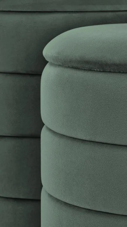 Pacho puff szett zöld