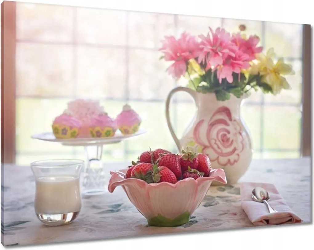 Vászonkép 100x70 Délutáni kávé