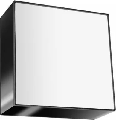 SOLLUX SL-0142 HORUS Négyzetes Mennyezeti Lámpa Fehér, Fekete E27 IP20