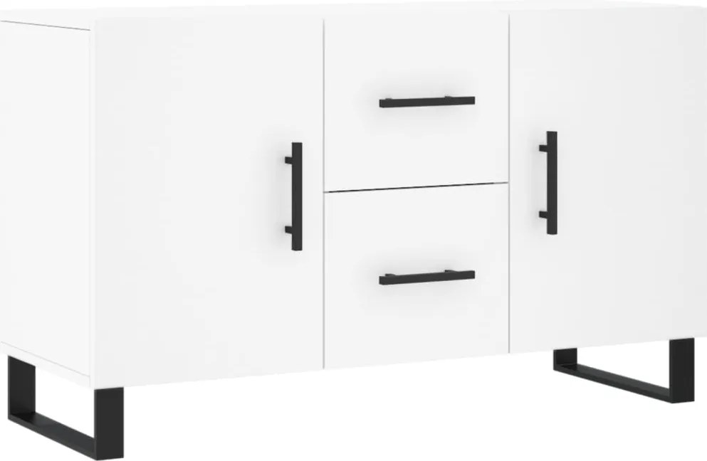 vidaXL fehér szerelt fa tálalóasztal 100 x 36 x 60 cm