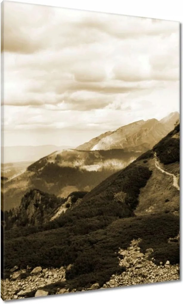 Vászonkép 70x100 Tátra Lengyel hegyek Kilátás