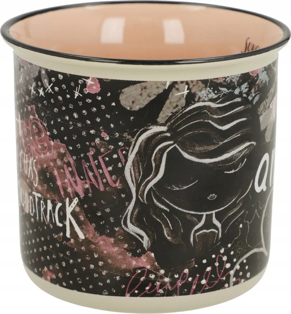 A244 Anekke porcelán bögre 360ml Peace &amp; Love Hollywood 38485-104