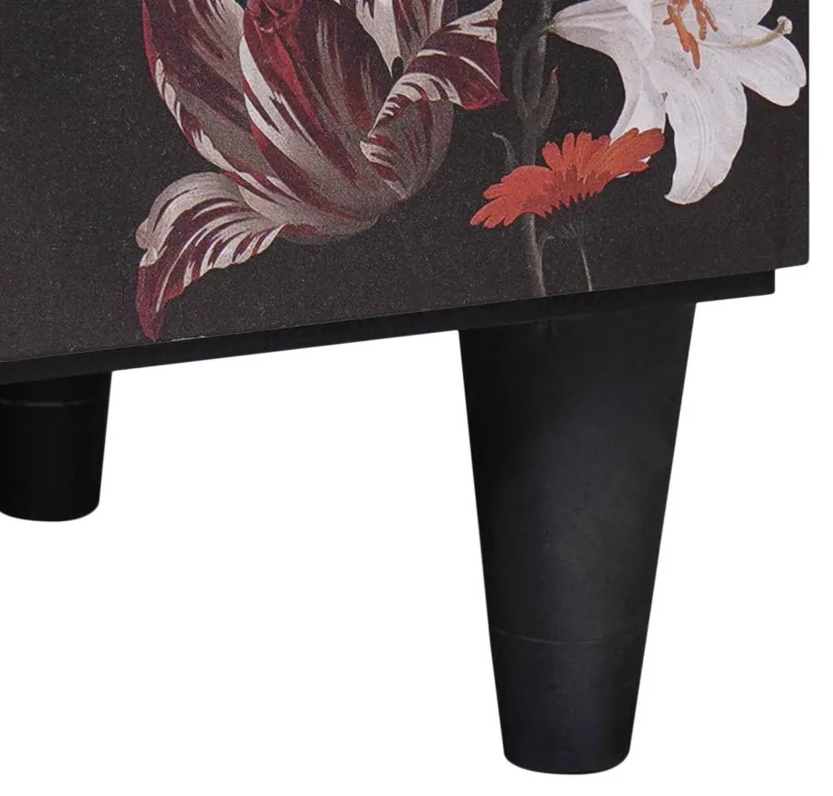 vidaXL Éjjeli asztal 2 pcs Barna 40 x 33 x 46 cm Tömör Mangófát