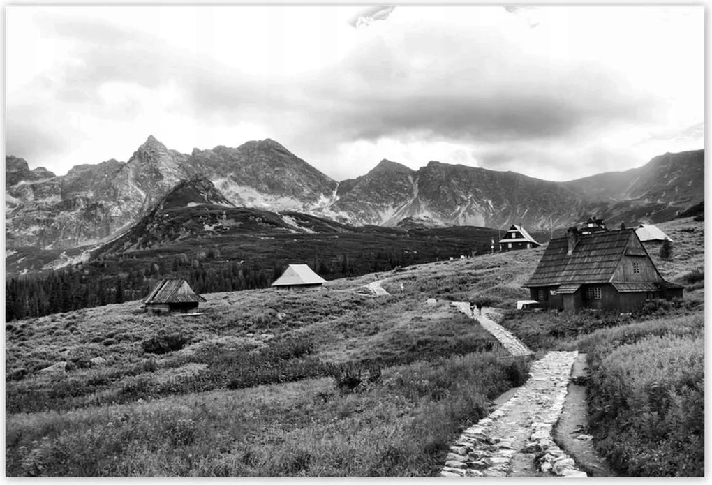 Poszterek 200x135 Tátra Lengyel hegyek Kilátás