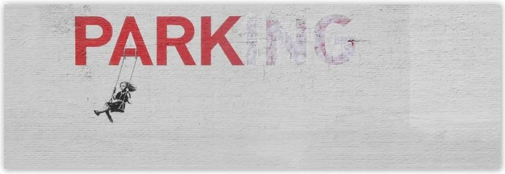 Fotótapéták 312x104 Banksy Parkoló