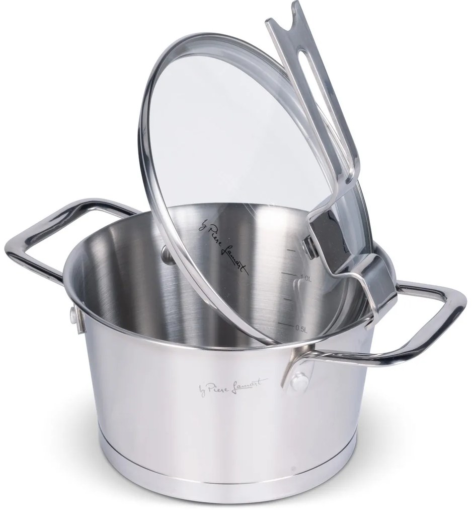 Lamart LT1272 Conic edény fedővel átmérő 16 x magasság 9 cm