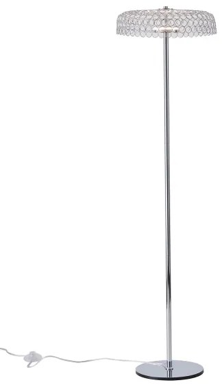 LED Állólámpa LED/10W/230V 3000K fényezett króm