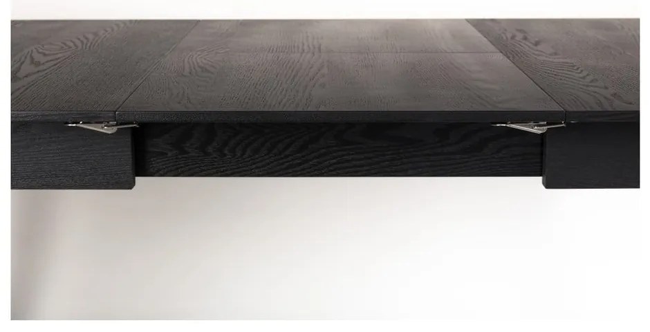 Glimps fekete kinytható étkezőasztal, 120 x 80 cm - Zuiver