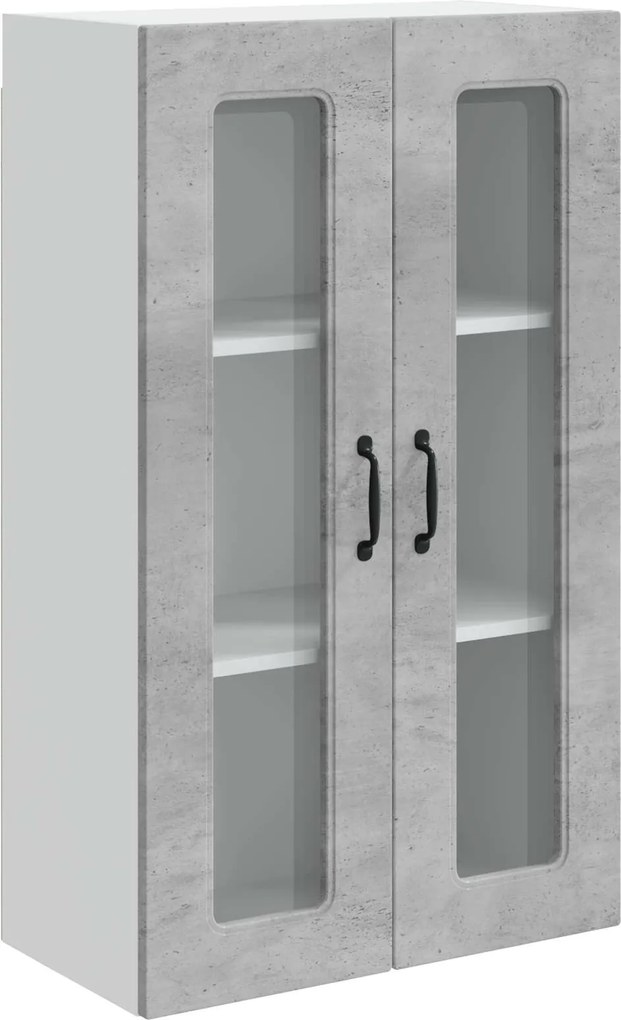 vidaXL Konyhaszekrény Kalmar Beton Szürke 60 x 31 x 100 cm Faanyag