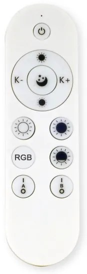 Top Light - LED RGB Dimmelhető csillár zsinóron LED/60W/230V Wi-Fi Tuya fekete  + távirányító