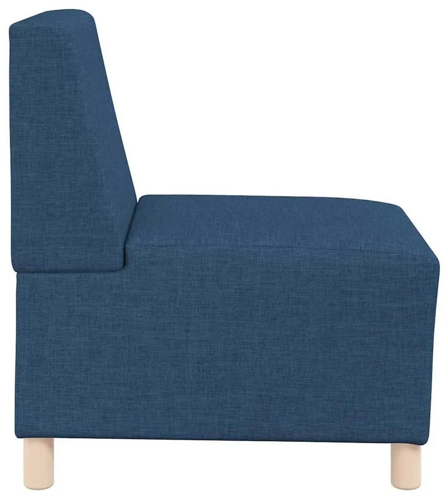 Karfa Nélküli Modularis Kanapé Egység 2 pcs Kék 55 x 74 x 82 cm
