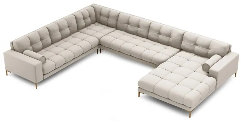 Bézs sarokkanapé (bal oldali) Bali – Cosmopolitan Design