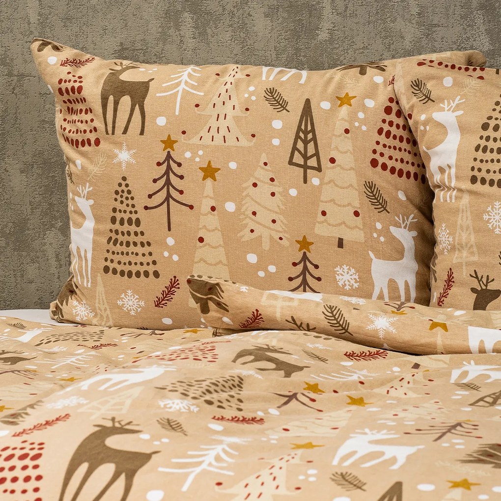 4Home Festive flanel ágyneműhuzat , 140 x 220 cm, 70 x 90 cm, 140 x 220 cm, 70 x 90 cm