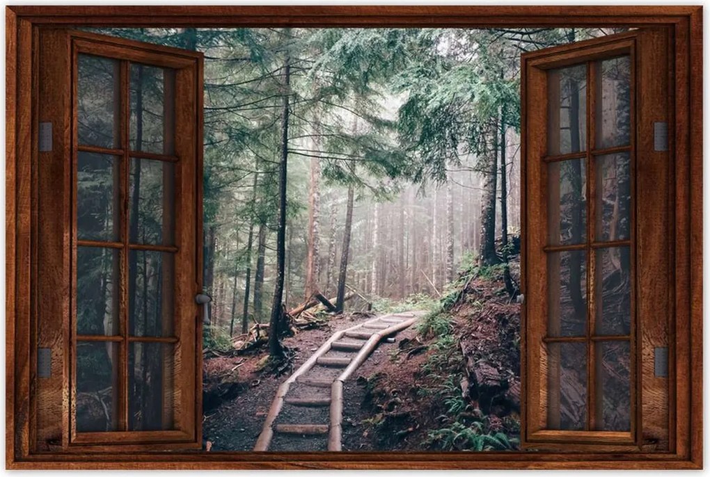 Poszterek 120x80 Erdei ösvény