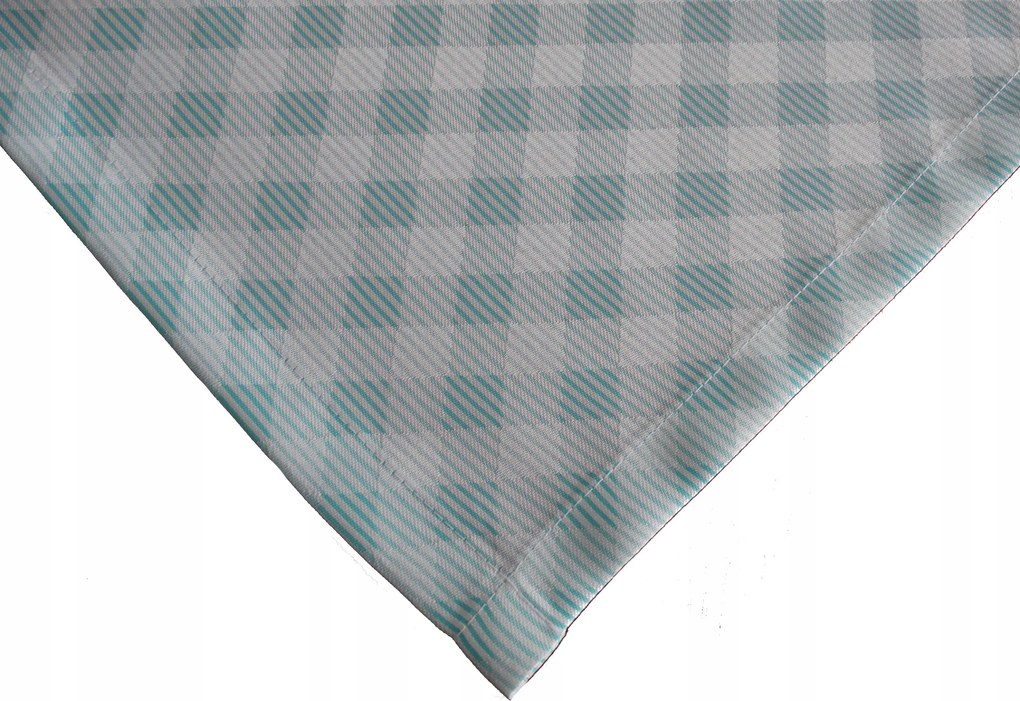 Mg Abrosz foltálló Kockás türkiz 158/816 100x150