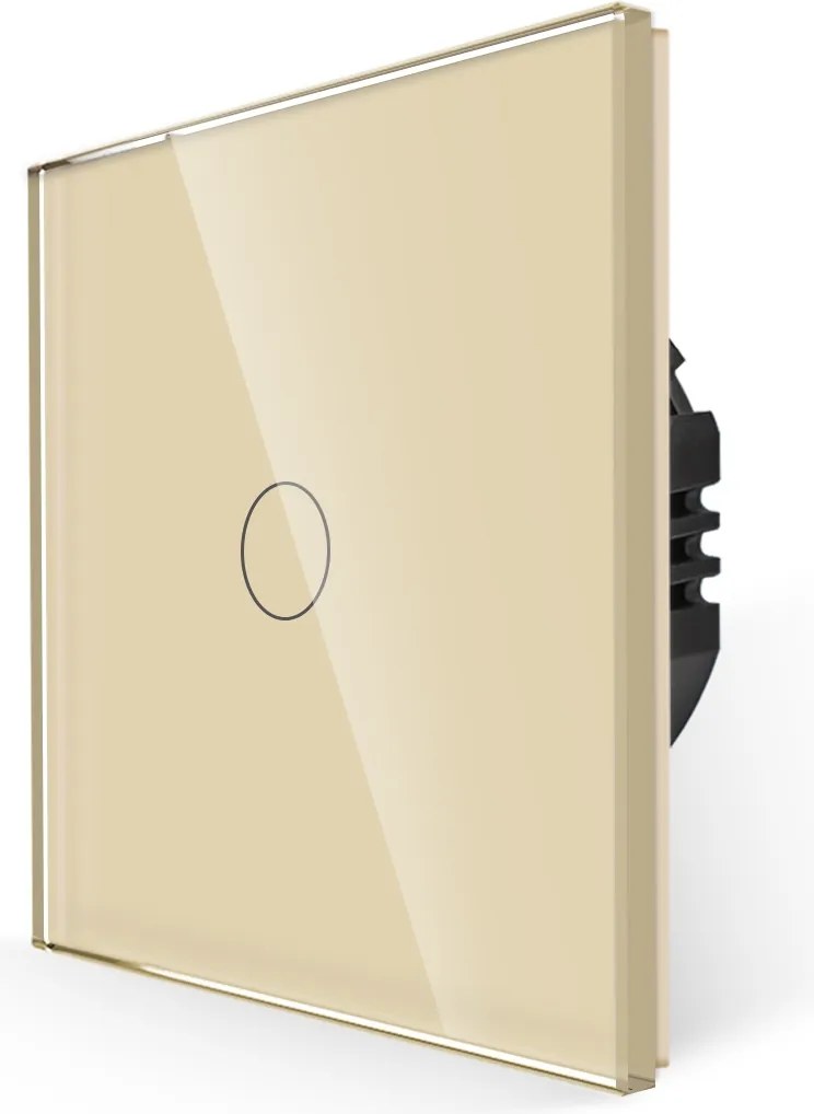 Érintőkapcsoló 1K Egylépcsős Led Üvegkapcsoló