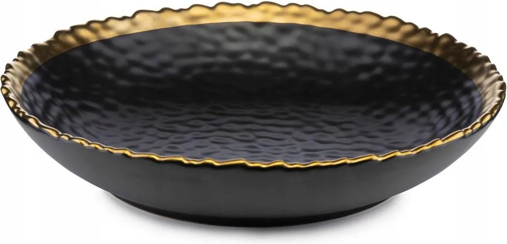 Kati Black Gold mélytányér 21 cm