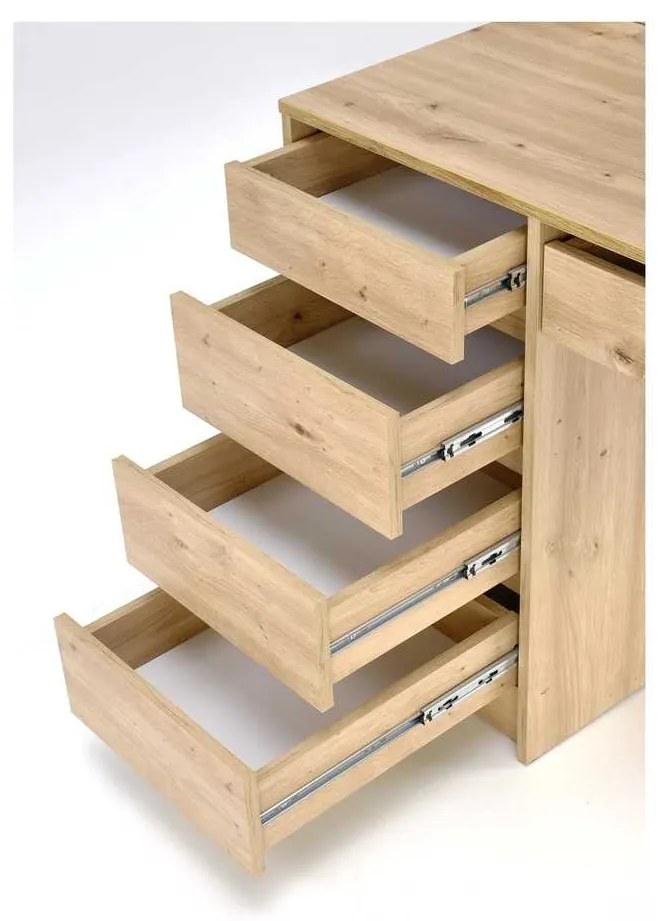 Hollywood XL fésülködőasztal, artisan tölgy