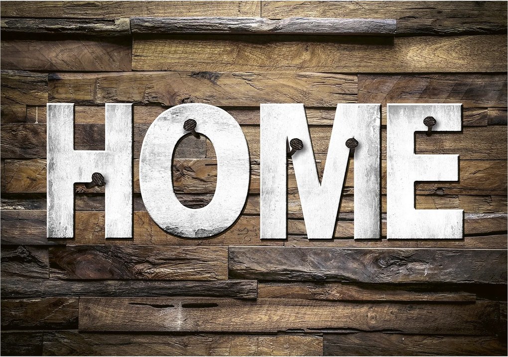 Fotótapéta Home fa deszka rusztikus loft 254x184 vinil +ragasztó