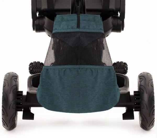 KINDERKRAFT - Gyermek tricikli 5v1 EASYTWIST zöld/fekete