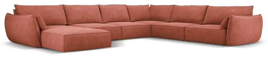 Piros sarokkanapé (jobb oldali) Vanda – Mazzini Sofas