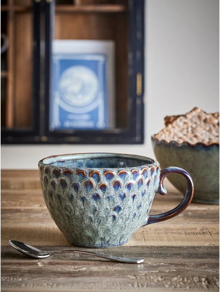 Szürke kerámia csésze szett 4 db-os 365 ml Katrina – Bloomingville