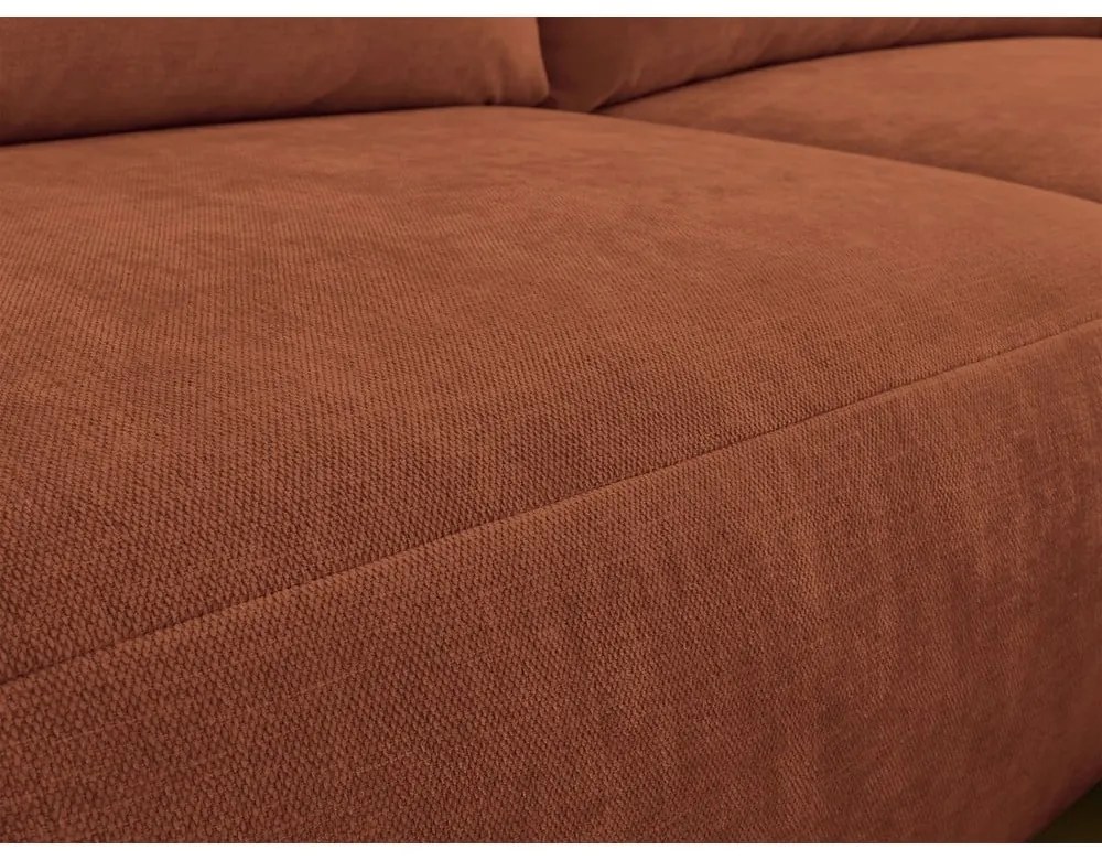 Narancssárga sarokkanapé Aden – Bobochic Paris