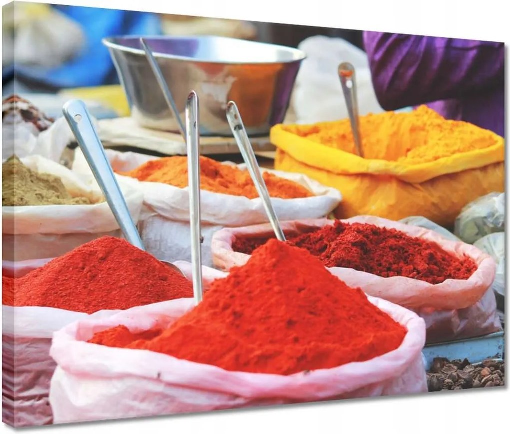 Vászonkép 40x30 Keleti fűszerek