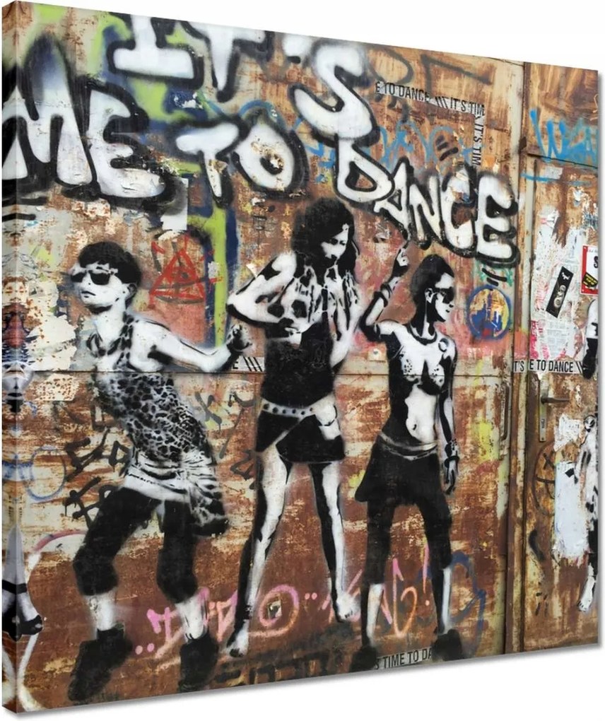 Festmények 40x40 Graffiti Utcaművészet