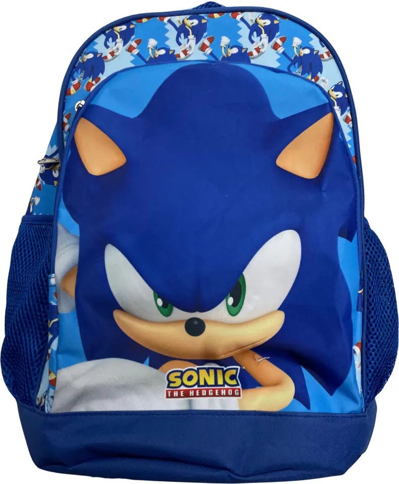 Sonic a sündisznó Modern iskolatáska, táska 42 cm