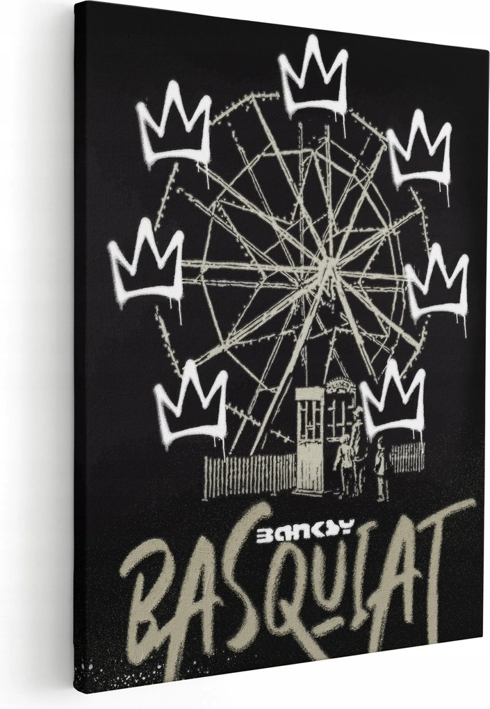 Vászonképek 40x50 cm *sokféle mintával Michel Basquiat Kép Nappaliba