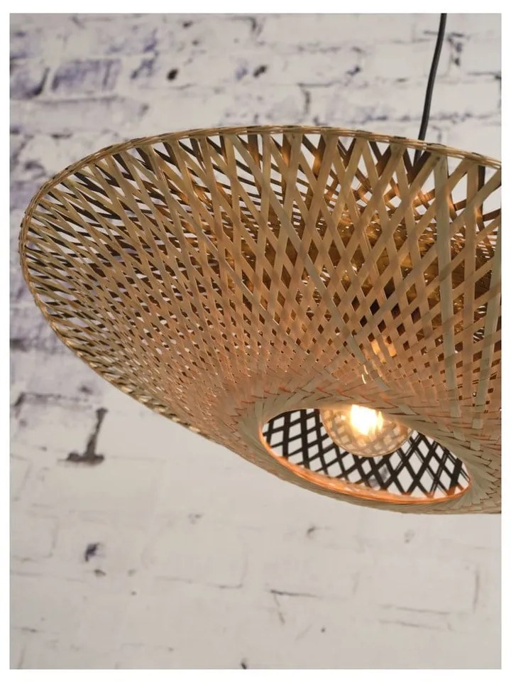 Kalimantan bambusz függőlámpa, ⌀ 60 cm - Good&Mojo