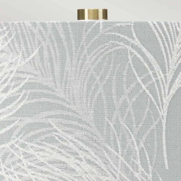 Elstead MILO-AB-TL-FDEB - Asztali lámpa MILO 1xE27/60W/230V szürke