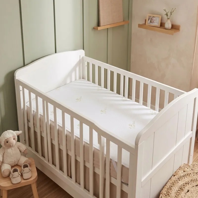 EMI Bamboo vízálló matracvédő a sarkokon gumiszalaggal, Gyerek lepedő 60x120